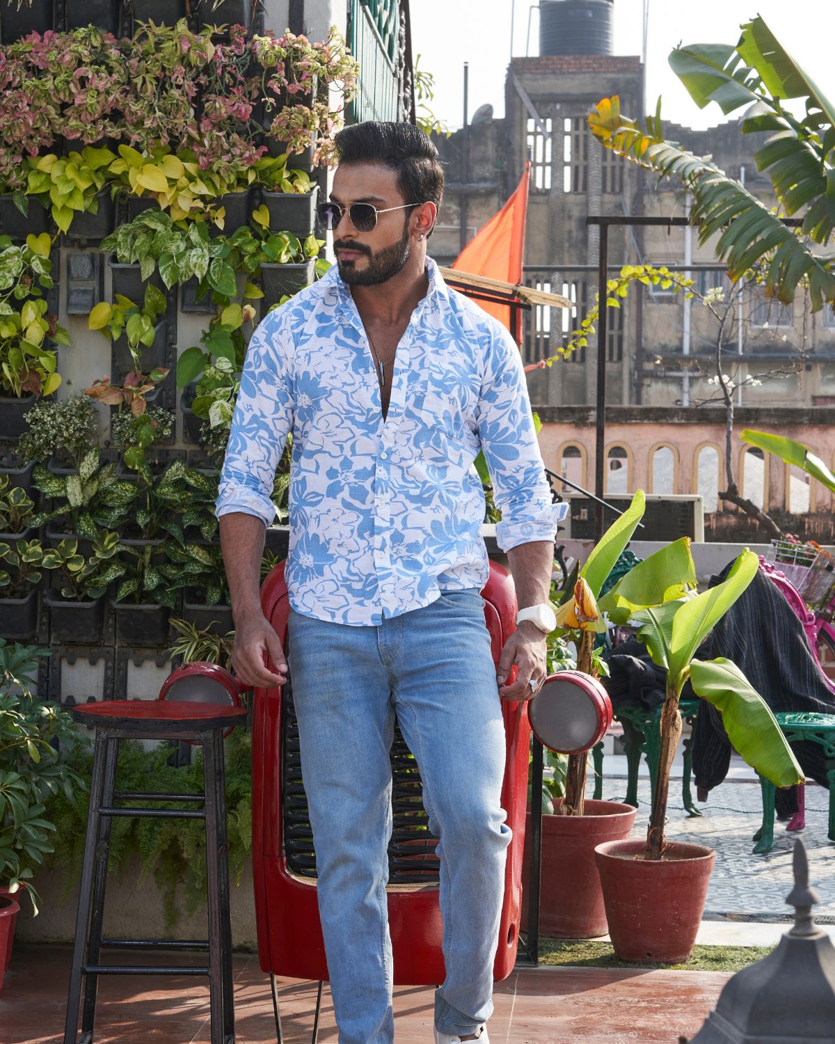 Floral Printed Shirt